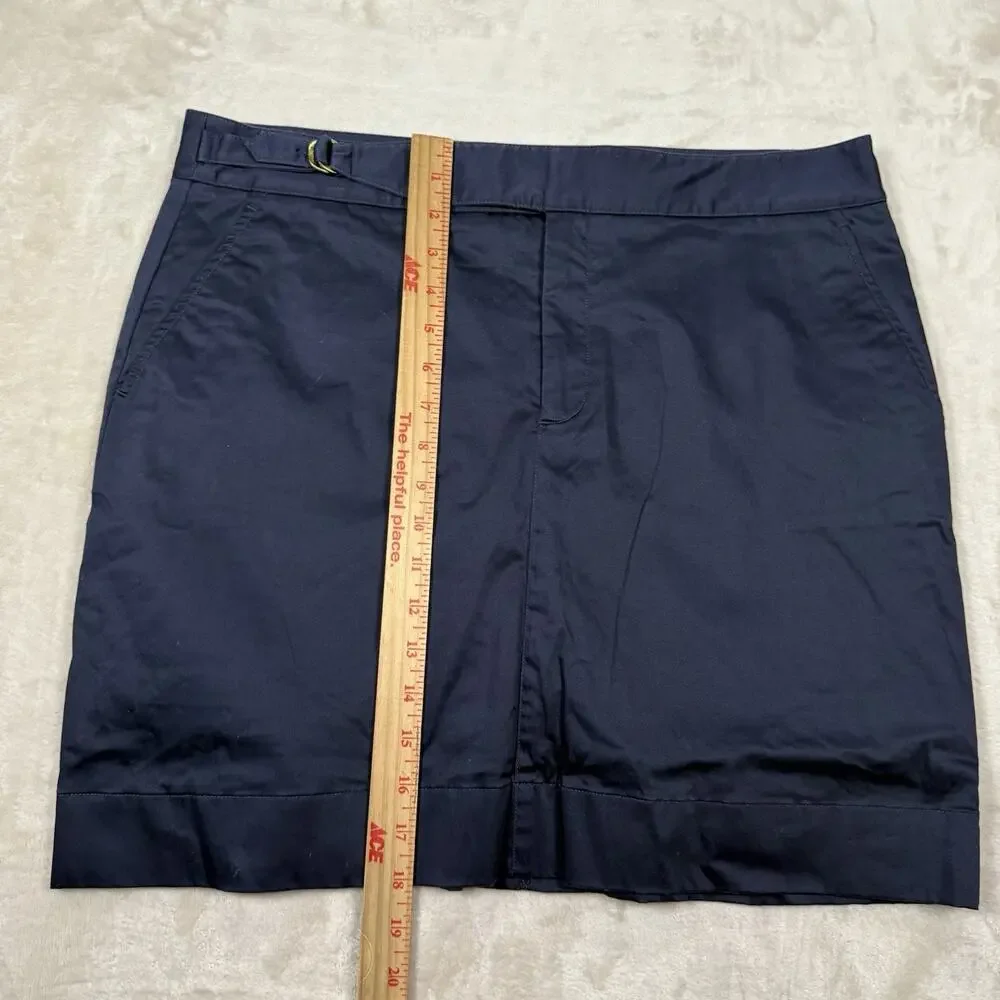 NWT Ralph Lauren Golf Skort Women's Size 14 Blue Classic Stretch Shorts Skirt - Picture 8 of 9